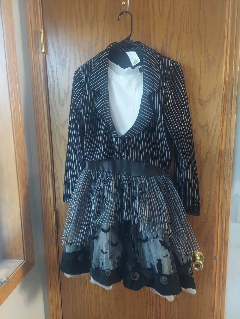 Disney Nightmare Before Christmas Jack Skellington Dress S 4/6
